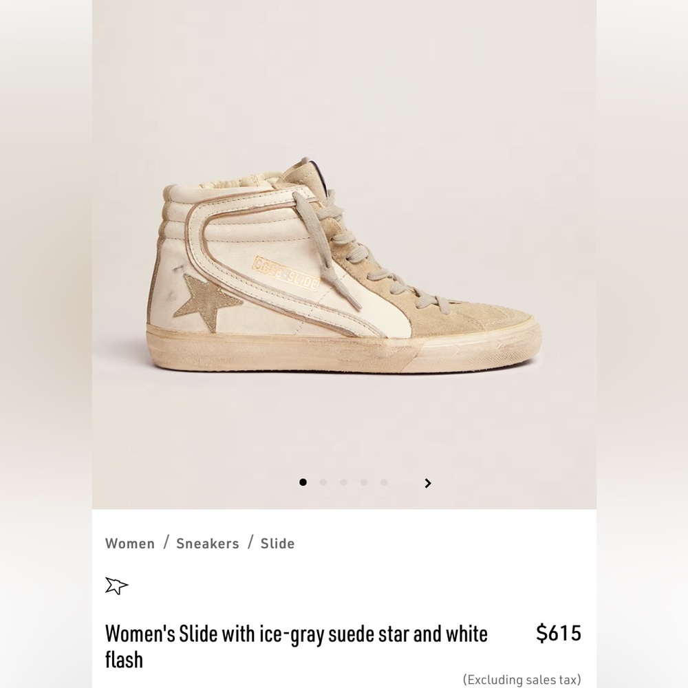 Golden Goose EUC size 39. Includes box